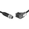 Plug socket with cable KMEB-2-24-M12-0,5-LED 177677